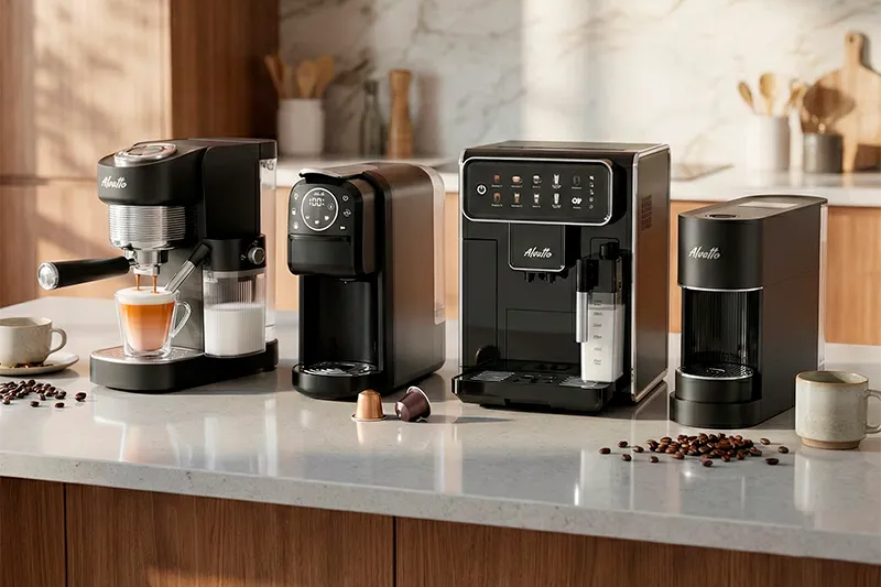 Какую кофемашину Alvatto выбрать? Рейтинг моделей 2026: гид для дома и офиса
