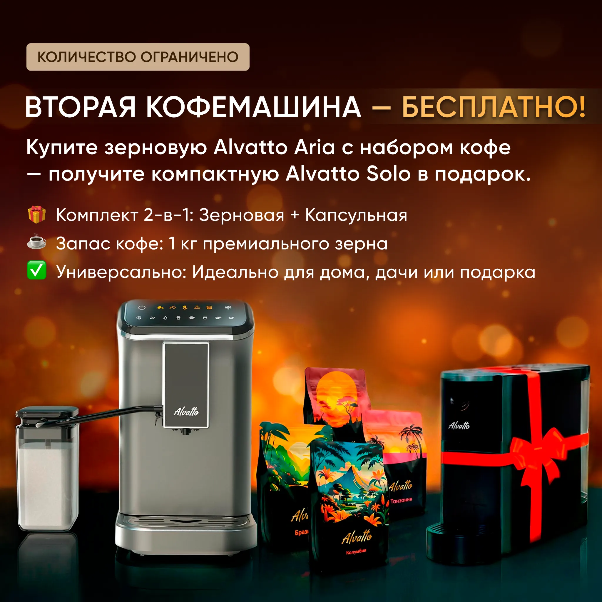 Комплект Alvatto MAXIMUM (Вторая машина в подарок)