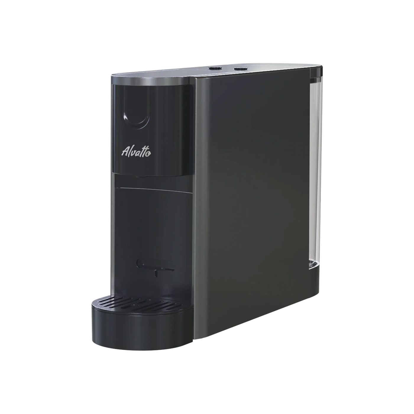 Кофемашина капсульная Альватто Соло графит для капсул формата Неспрессо Ориджинал, 20 бар