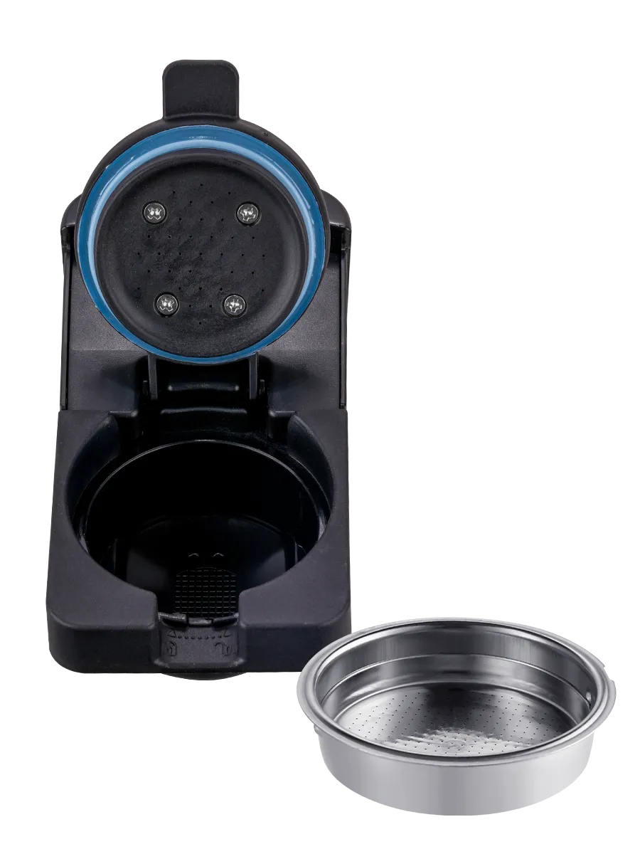 Адаптер для молотого кофе (на одну порцию) и порционных фильтр-пакетов (чалд 44 мм) к кофемашине Альватто Прима Про